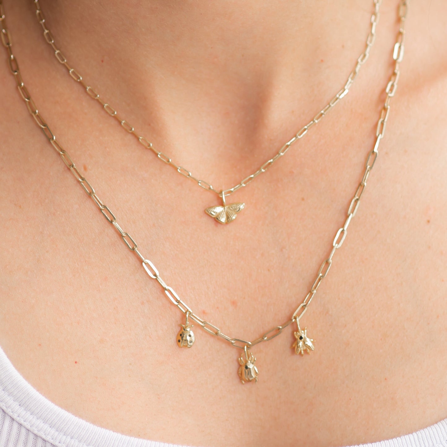 Butterfly Charm 14k gold