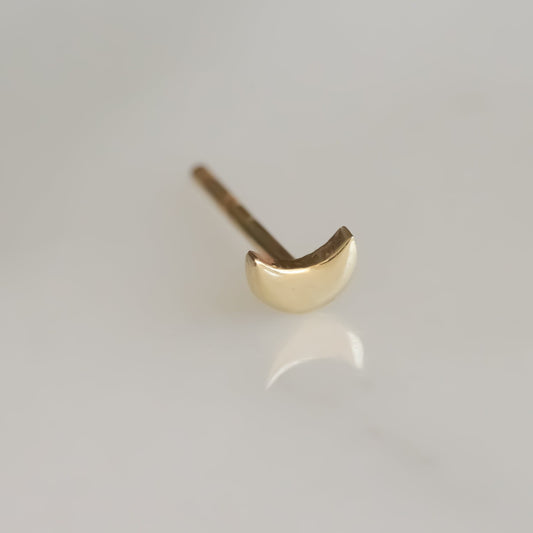 14K עגיל ירח