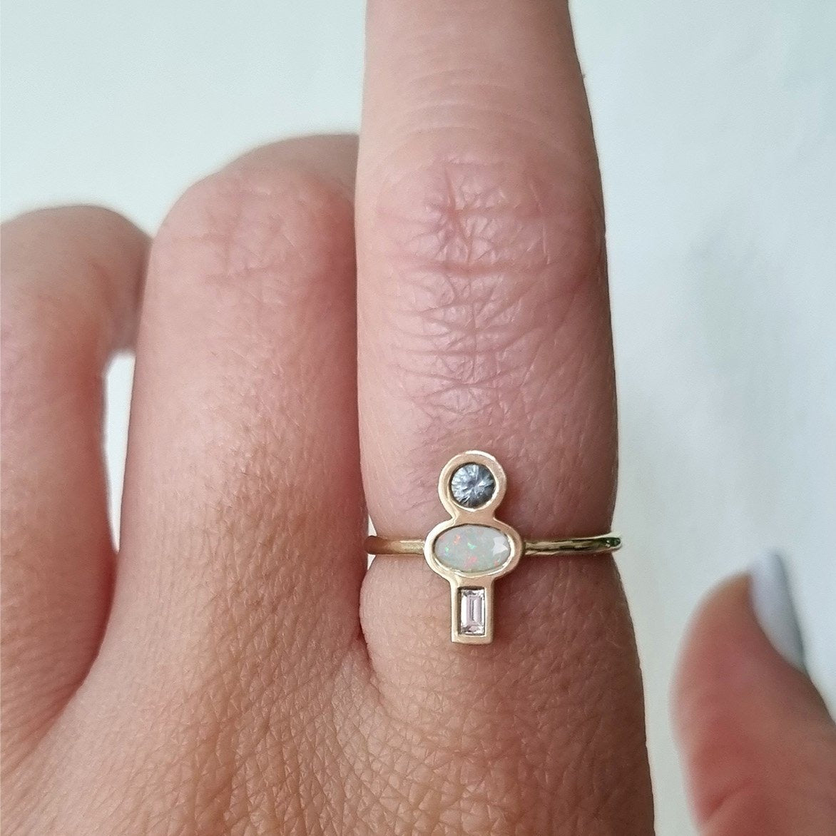 14K טבעת אורה