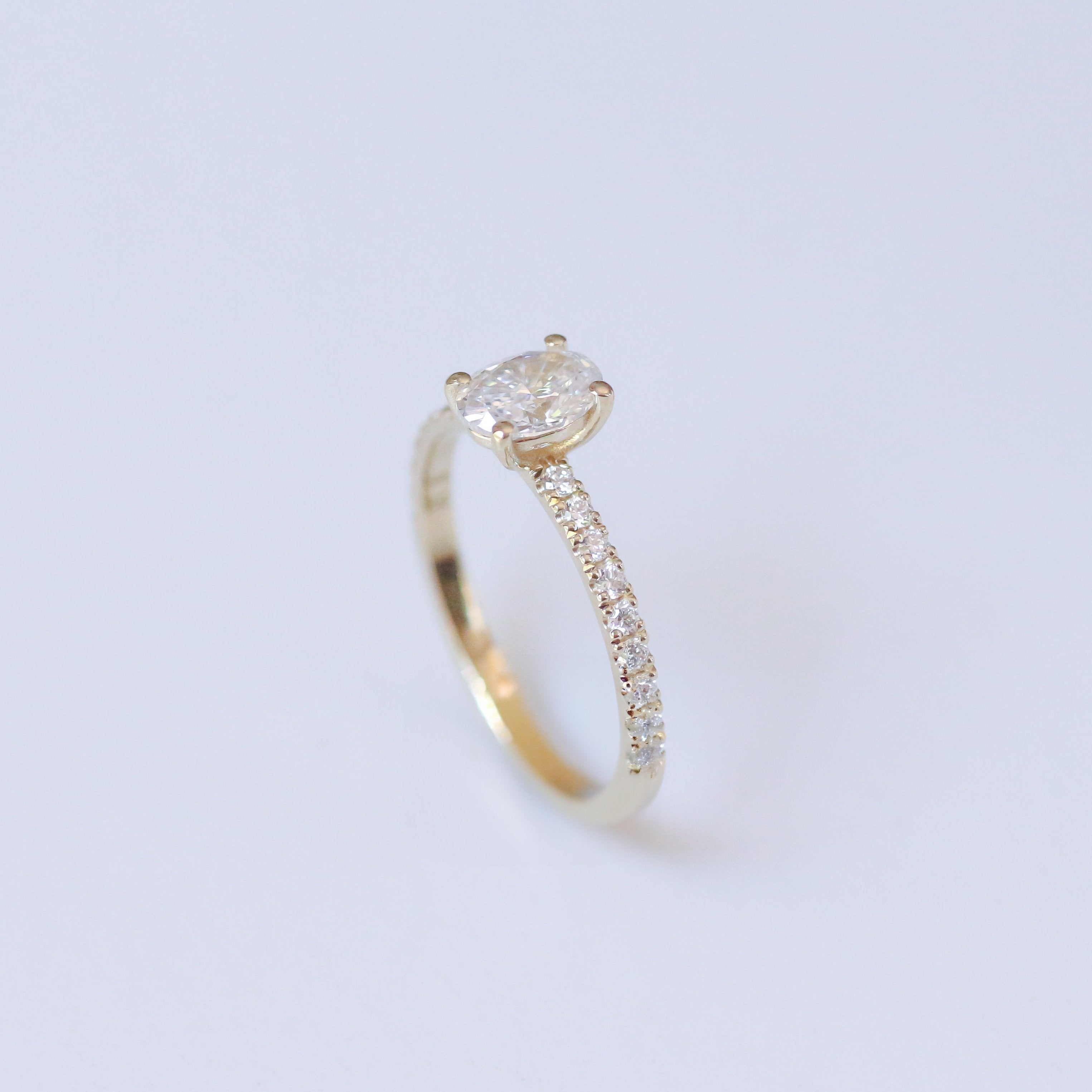Lab Diamond Engagement ring NO.2 s