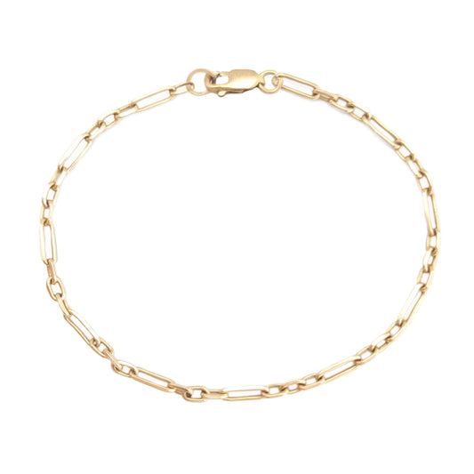 Chunky Link Chain bracelet 14k gold