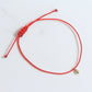 Lucky Charm Red String Bracelet 14k gold