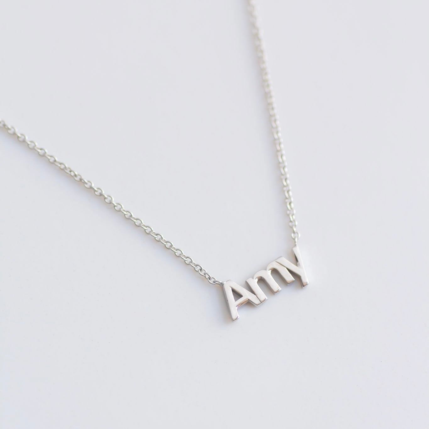 Custom Name necklace 14k gold