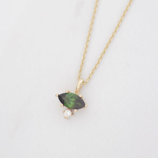 Willow necklace 14k gold