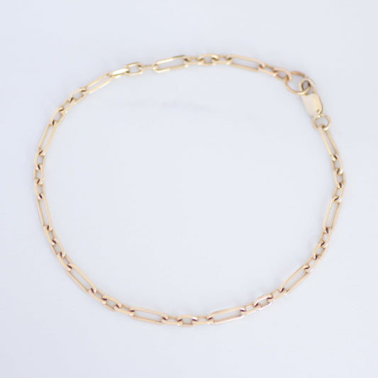 Chunky Link Chain bracelet 14k gold
