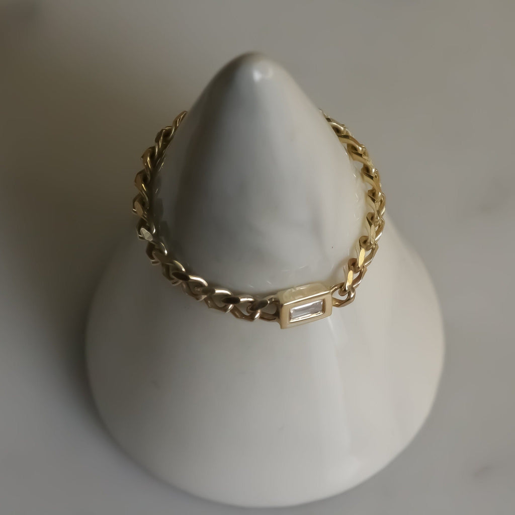 Gourmet Diamond ring 14k gold