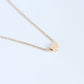 Heart necklace 14k gold
