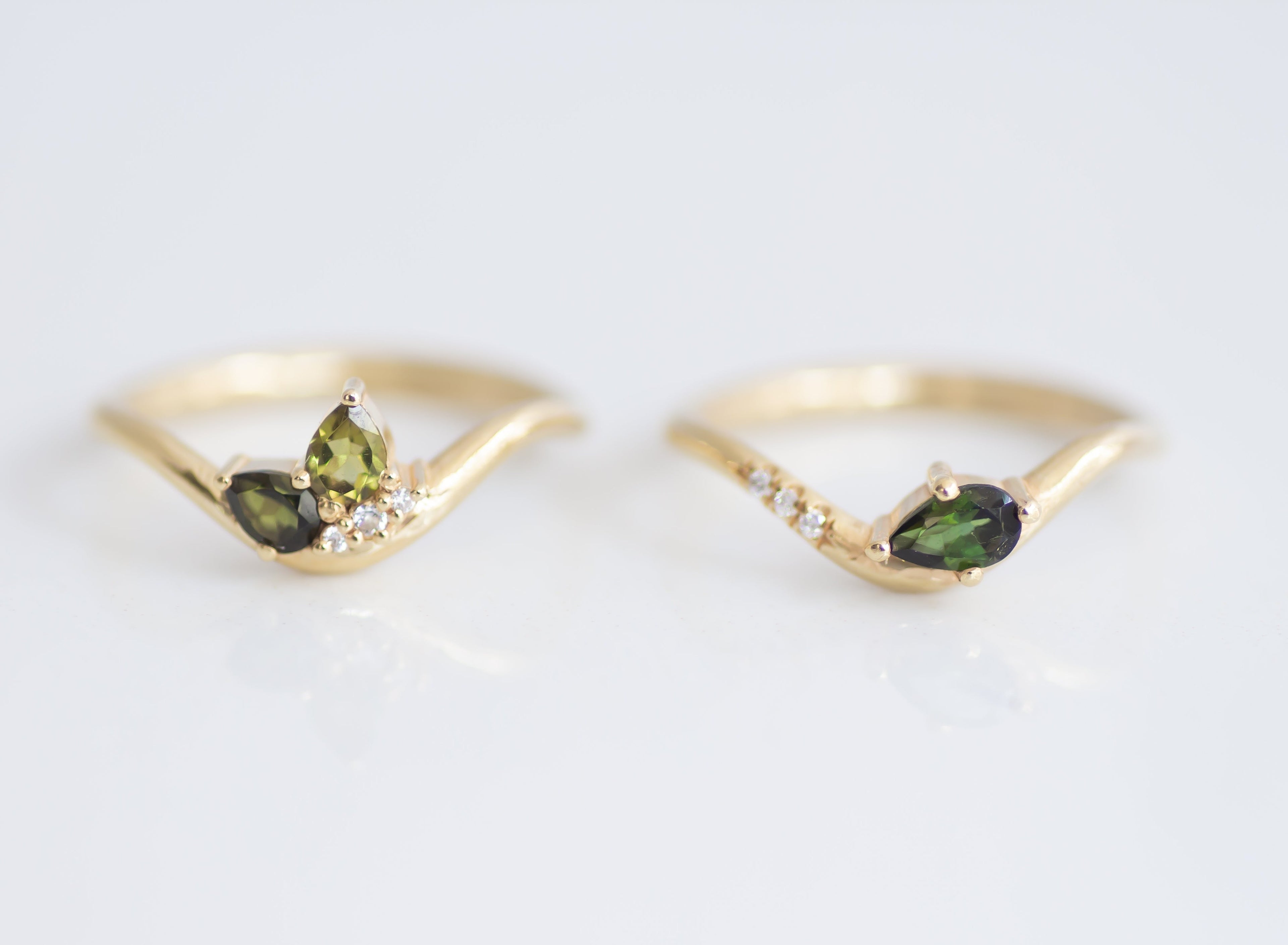 Willow ring 14k gold