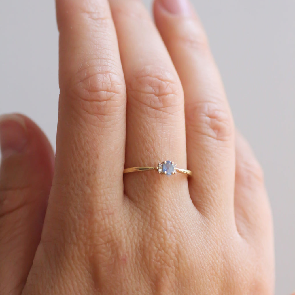 Blue Ivy ring 14k gold