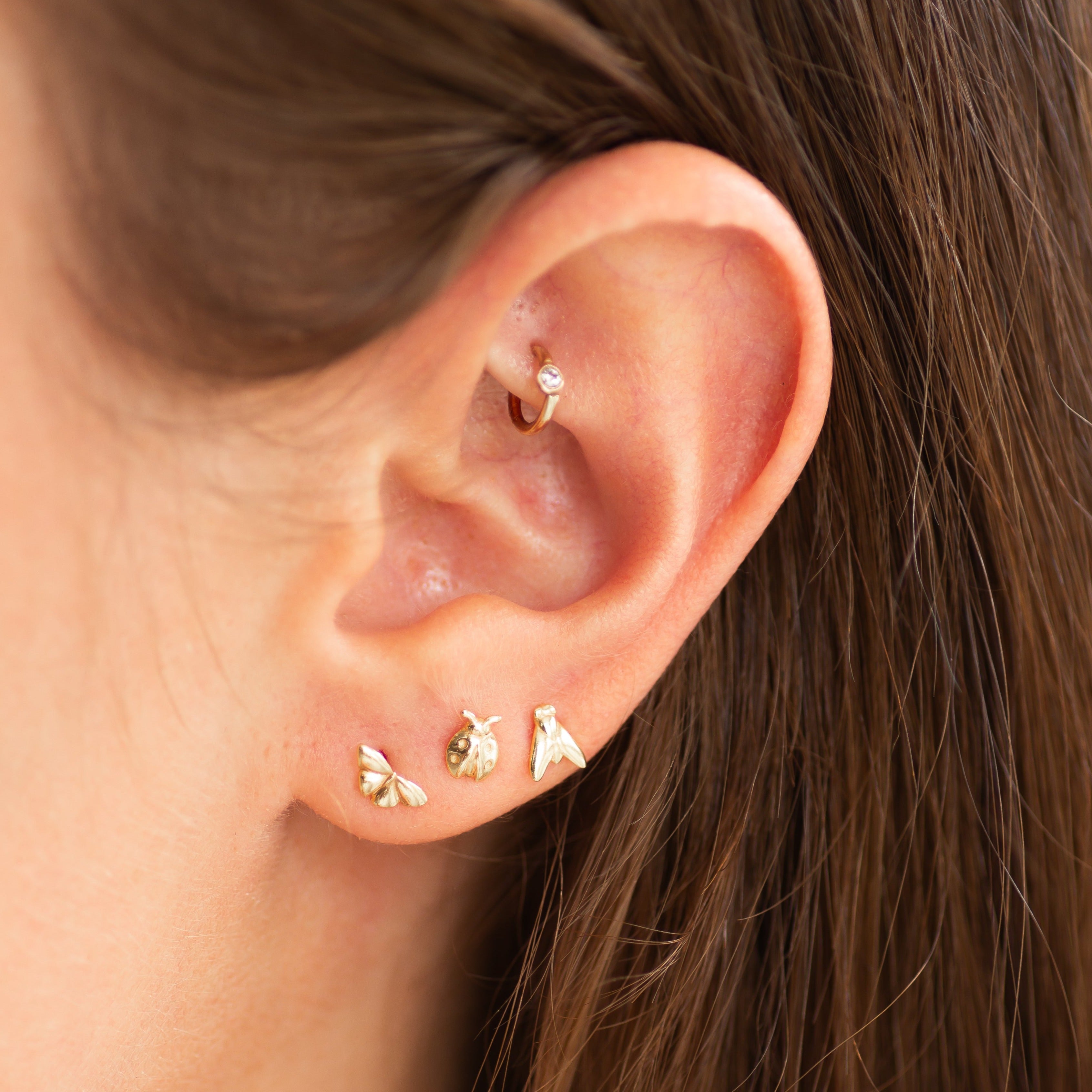 BUGS earring set 14k gold