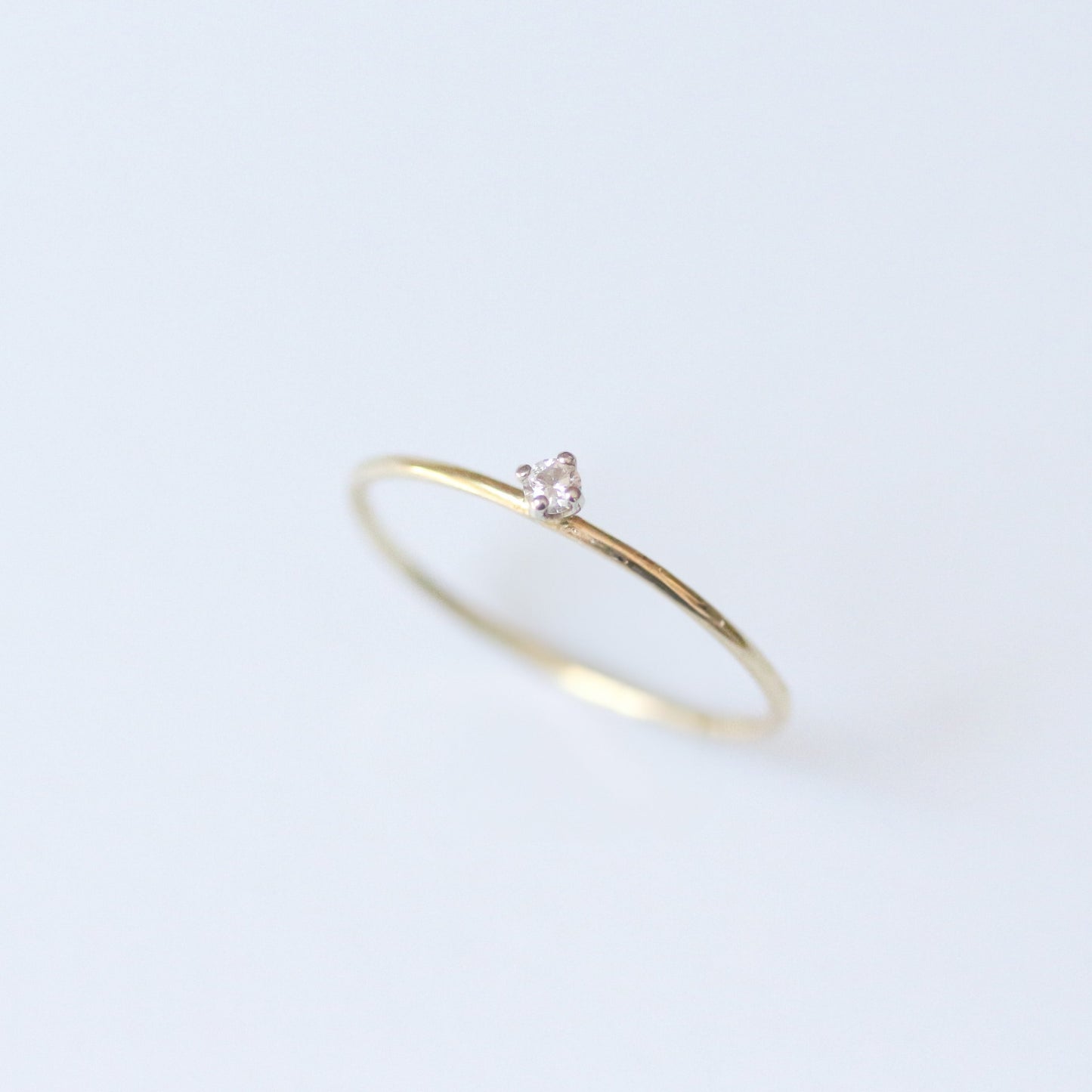 Tiny Solitaire ring