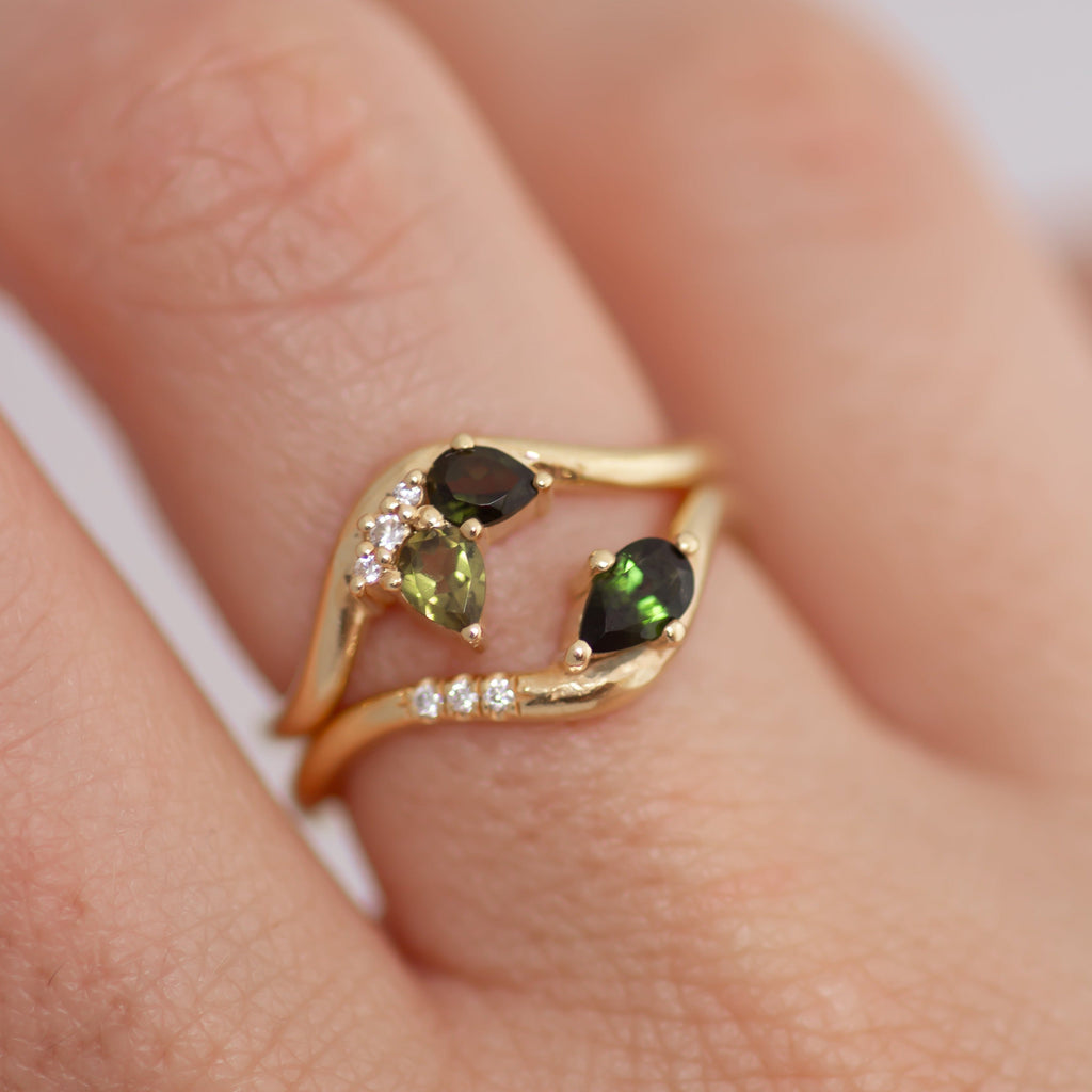 Willow ring 14k gold