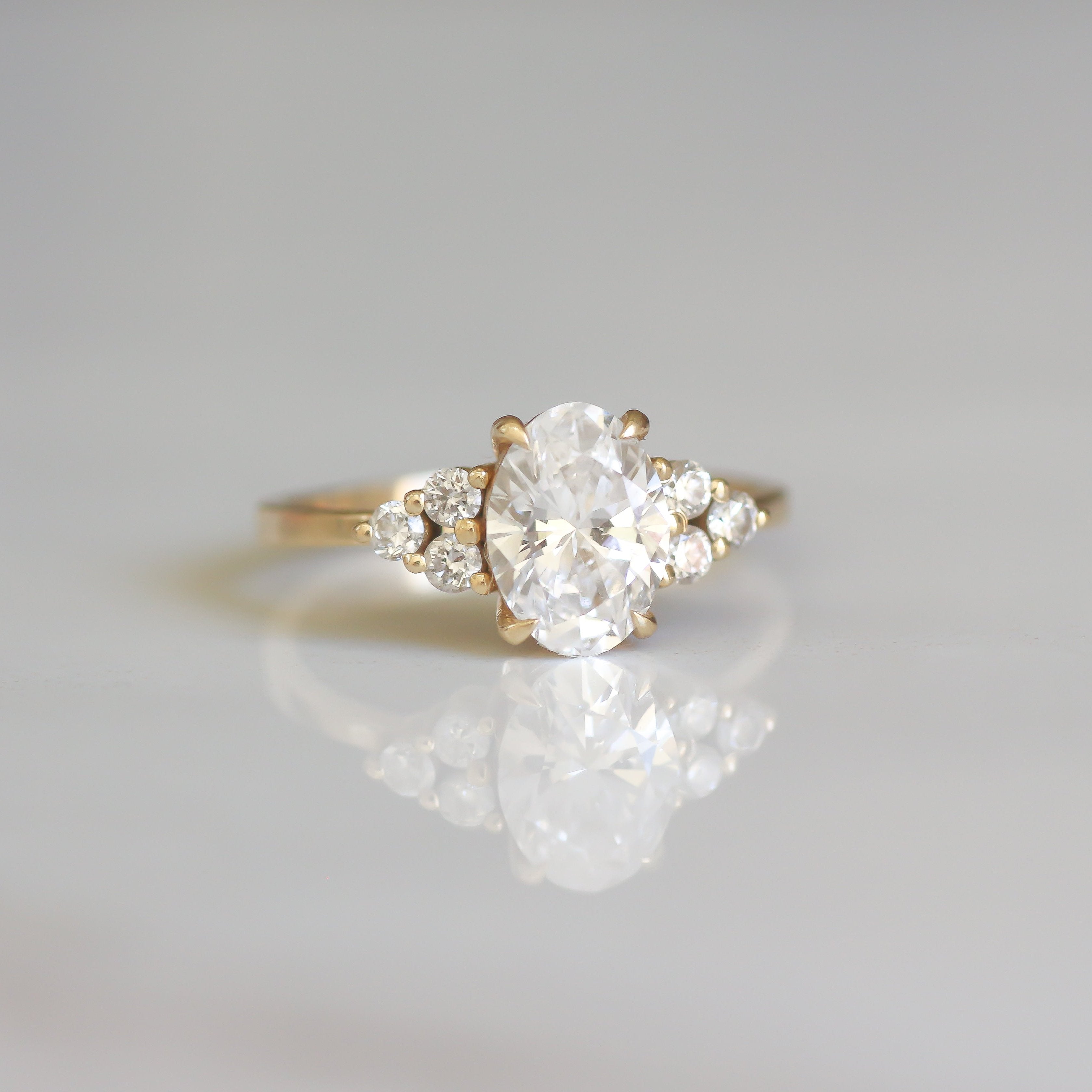 Lab Diamond Engagement ring NO.6