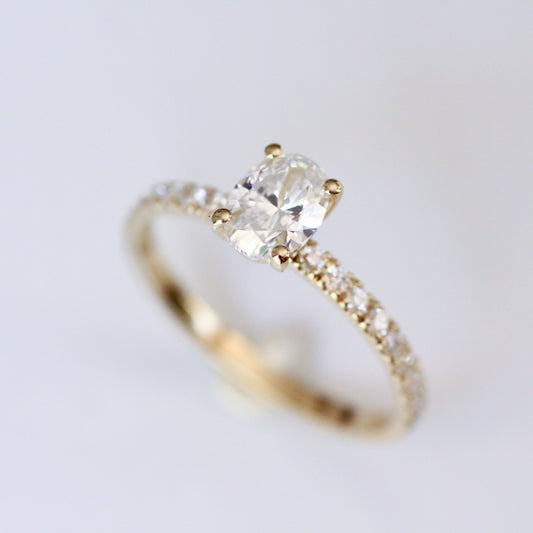 Lab Diamond Engagement ring NO.2 s