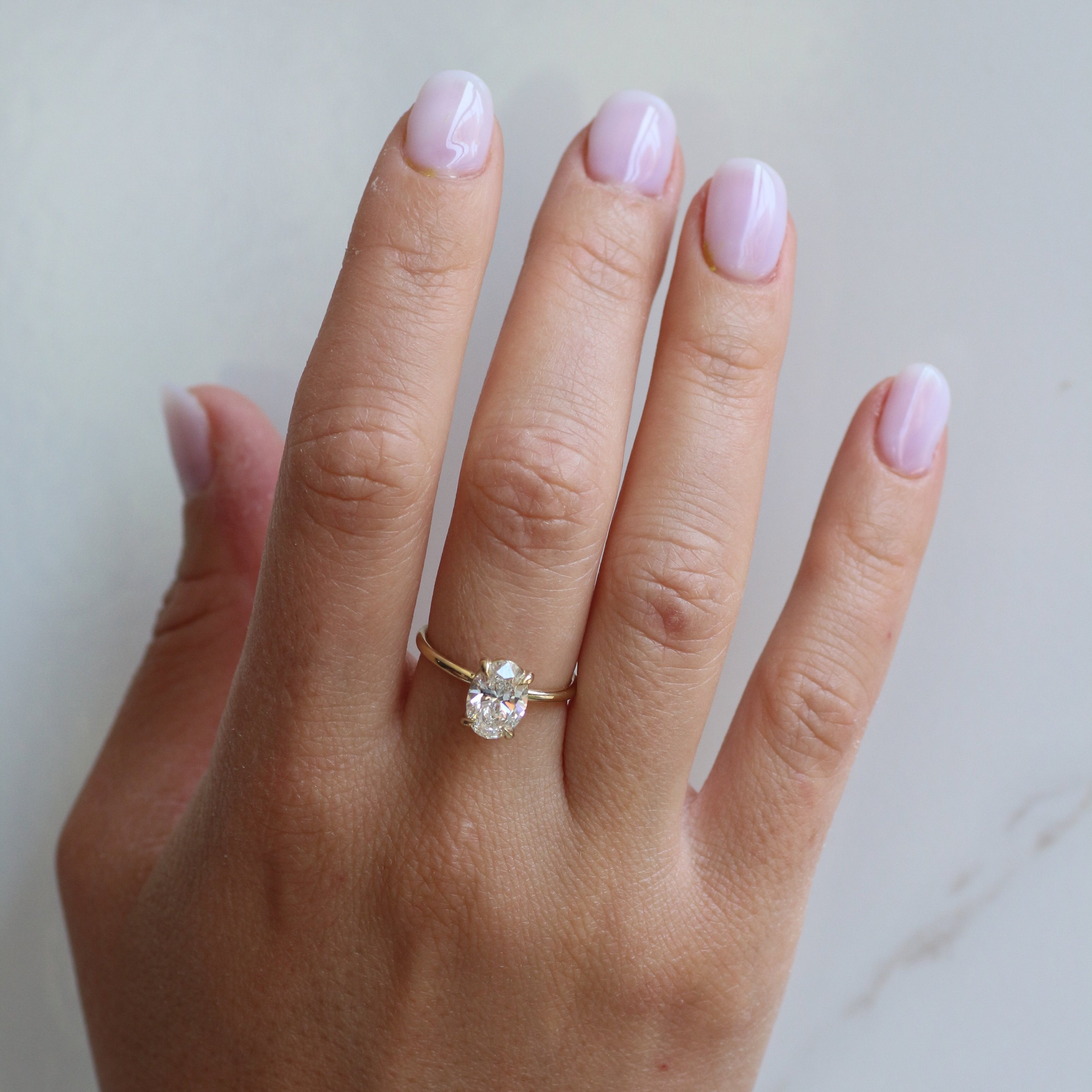 Lab Diamond Engagement ring NO.4