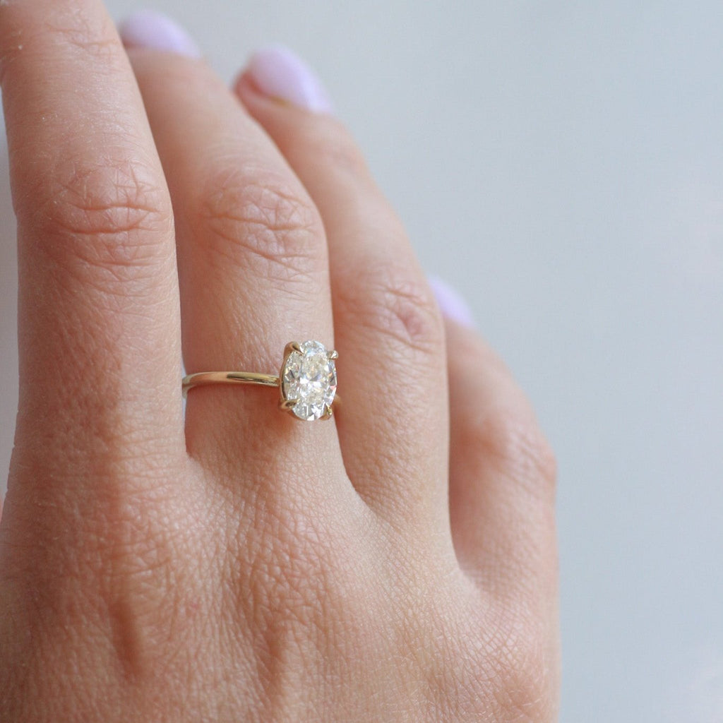 Lab Diamond Engagement ring NO.4