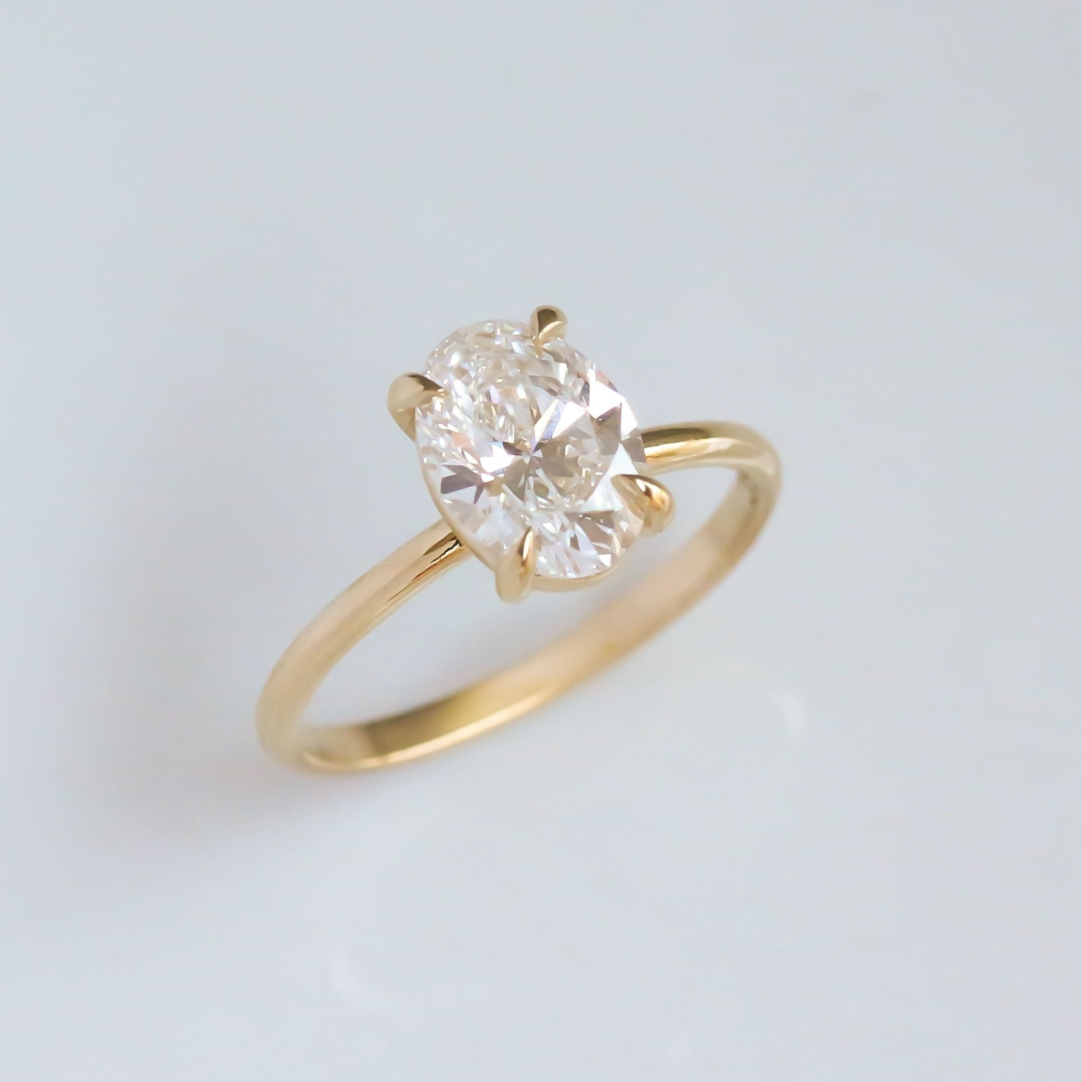 Lab Diamond Engagement ring NO.4