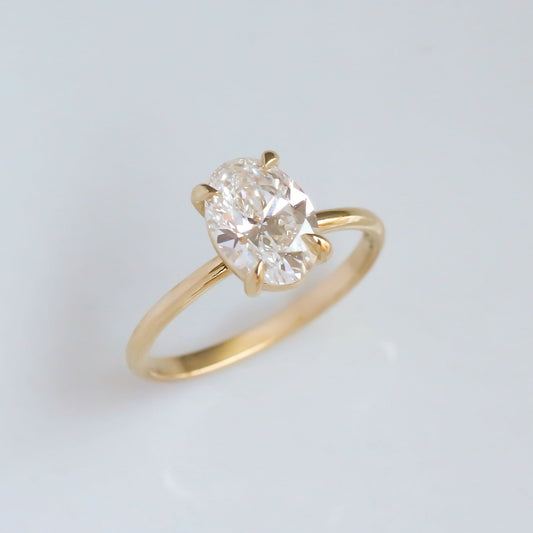 Lab Diamond Engagement ring NO.4