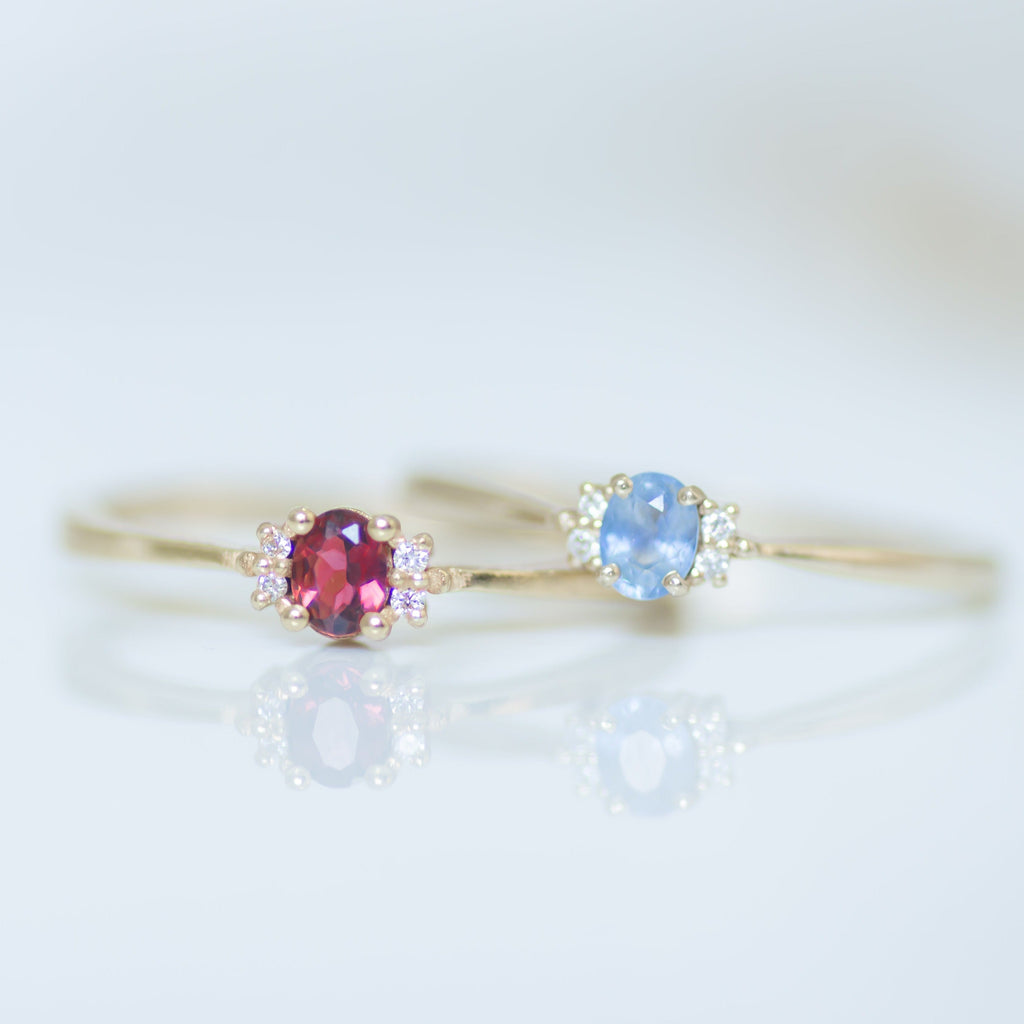 Scarlet Ivy ring 14k gold