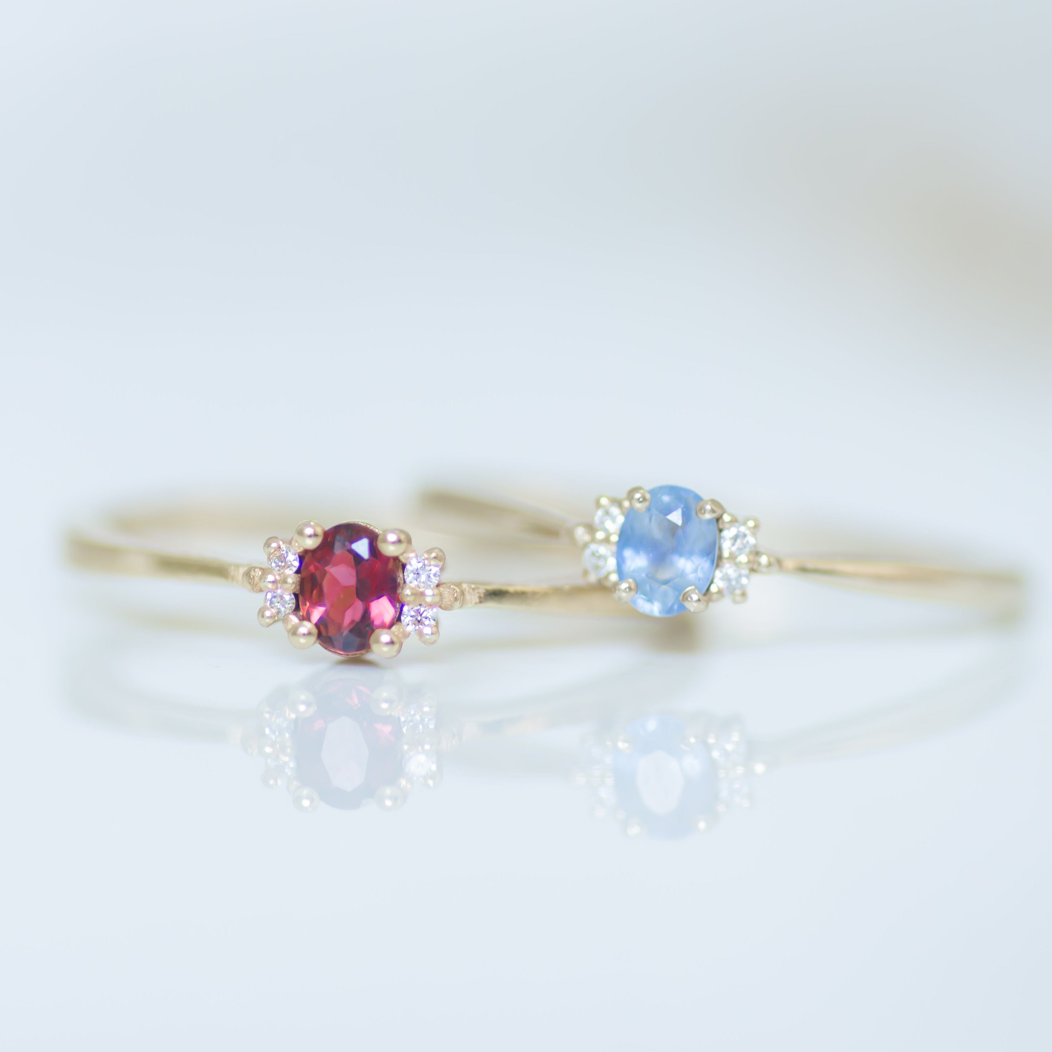 Scarlet Ivy ring 14k gold