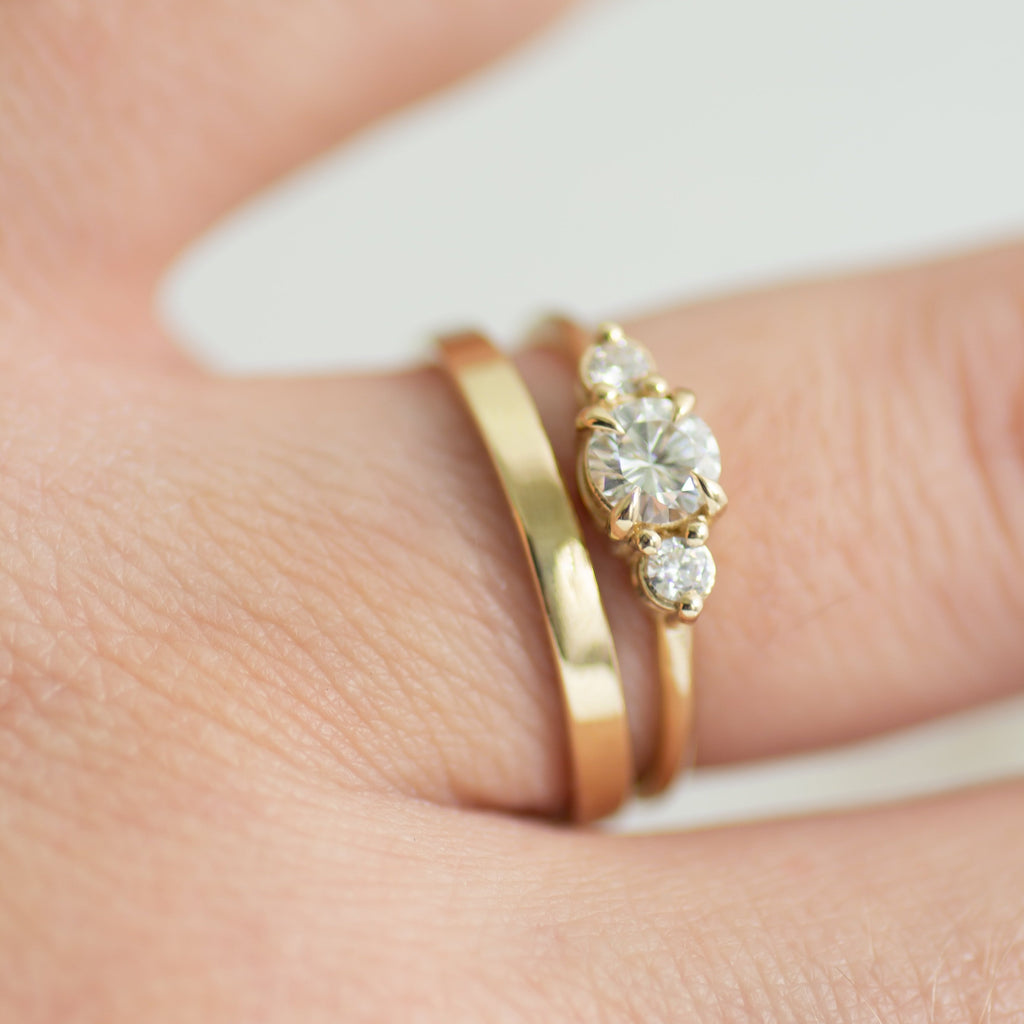 Lab Diamond Engagement ring NO.3