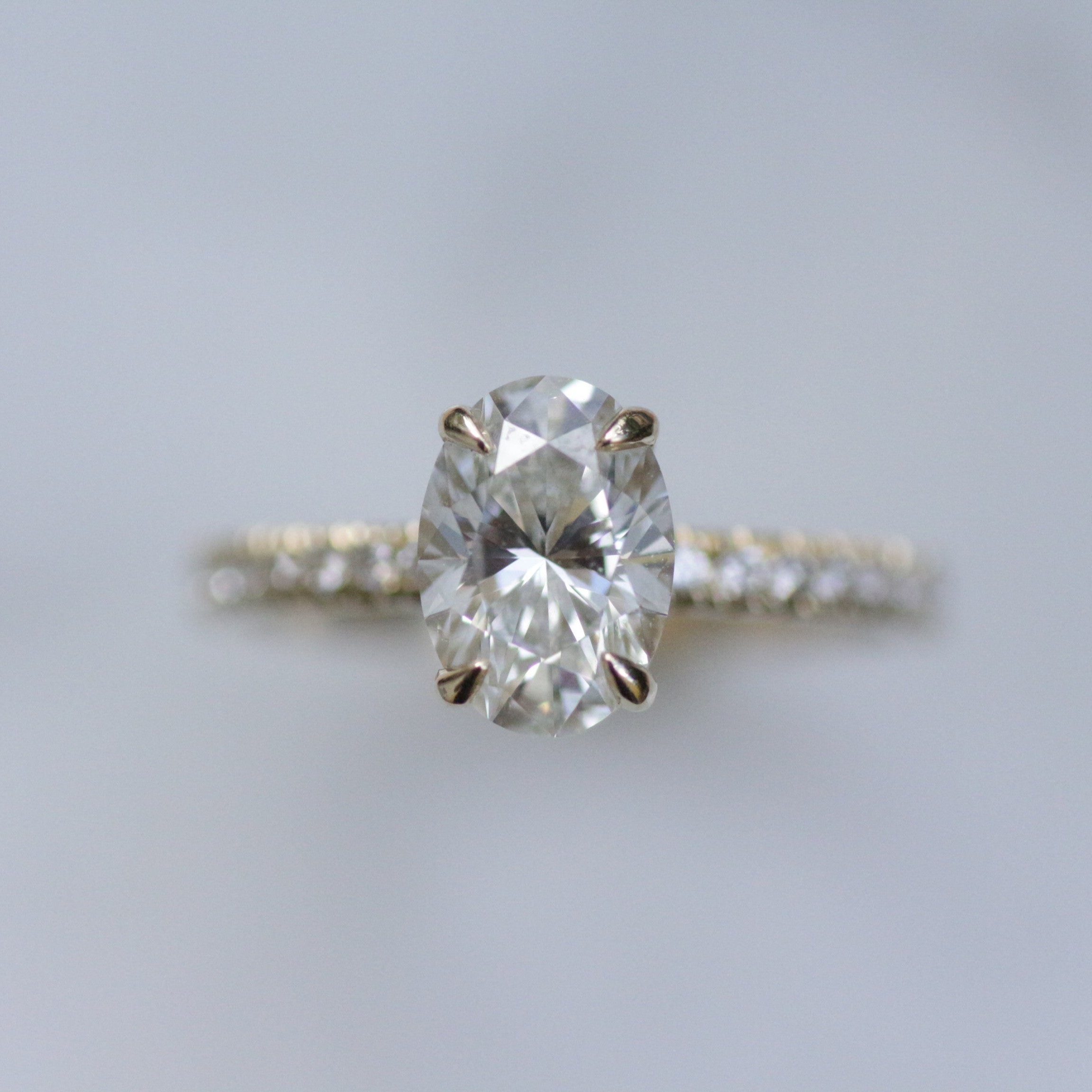 Lab Diamond Engagement ring NO.2 L