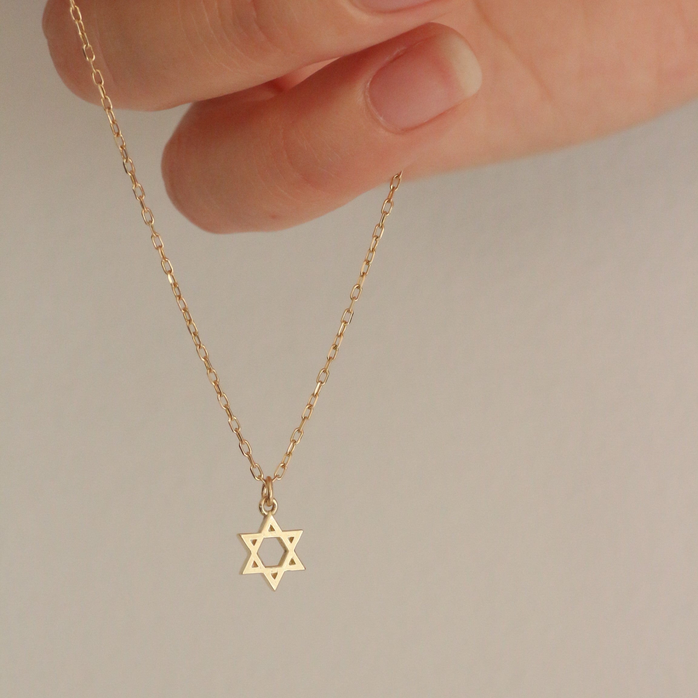 Star of David bracelet 14k gold