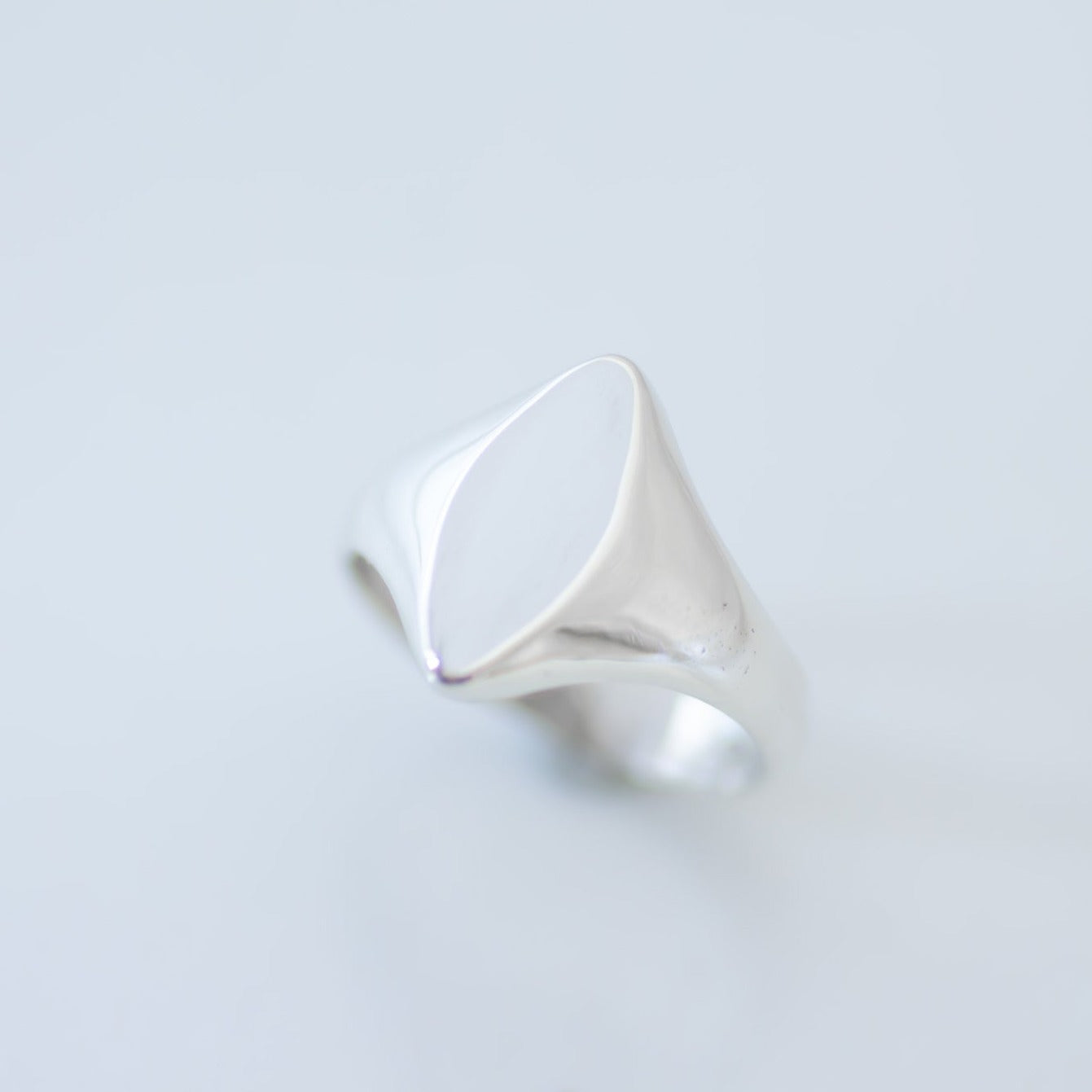 Marquise Signet Ring silver