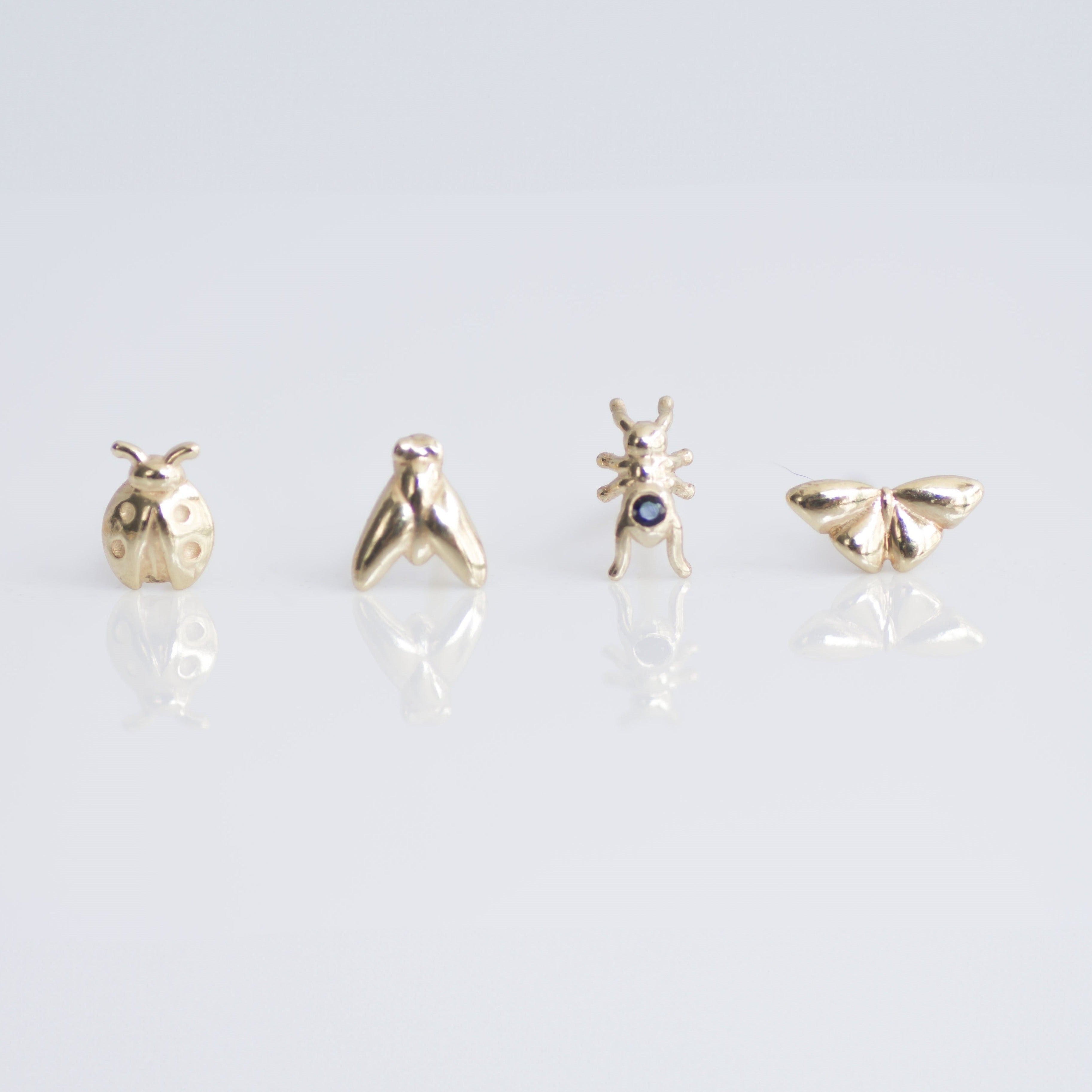 BUGS earring set 14k gold