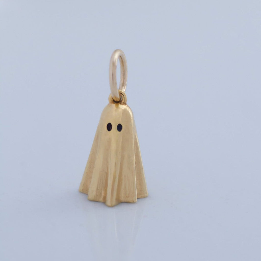 Ghostie Charm 14k gold
