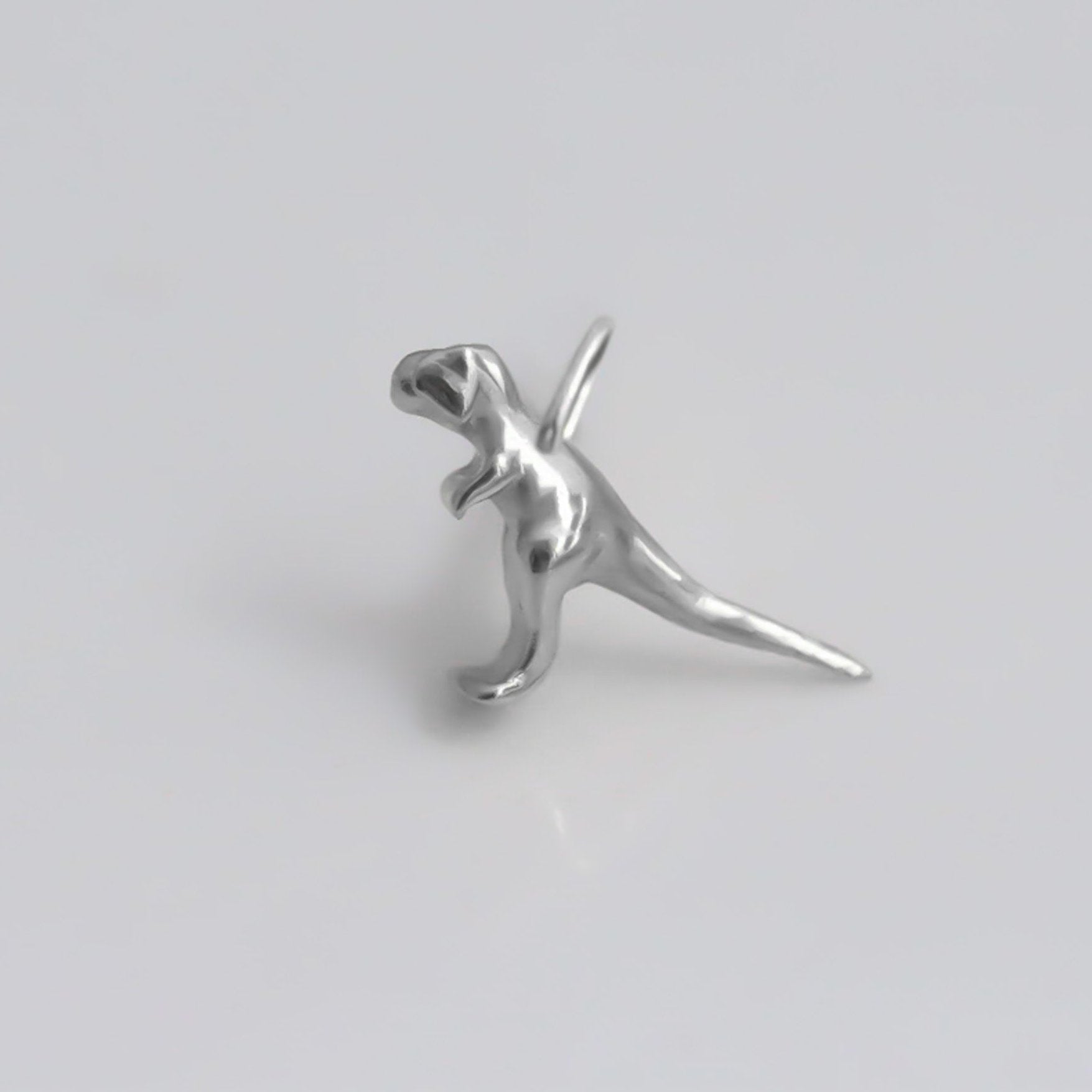 T-Rex Charm silver