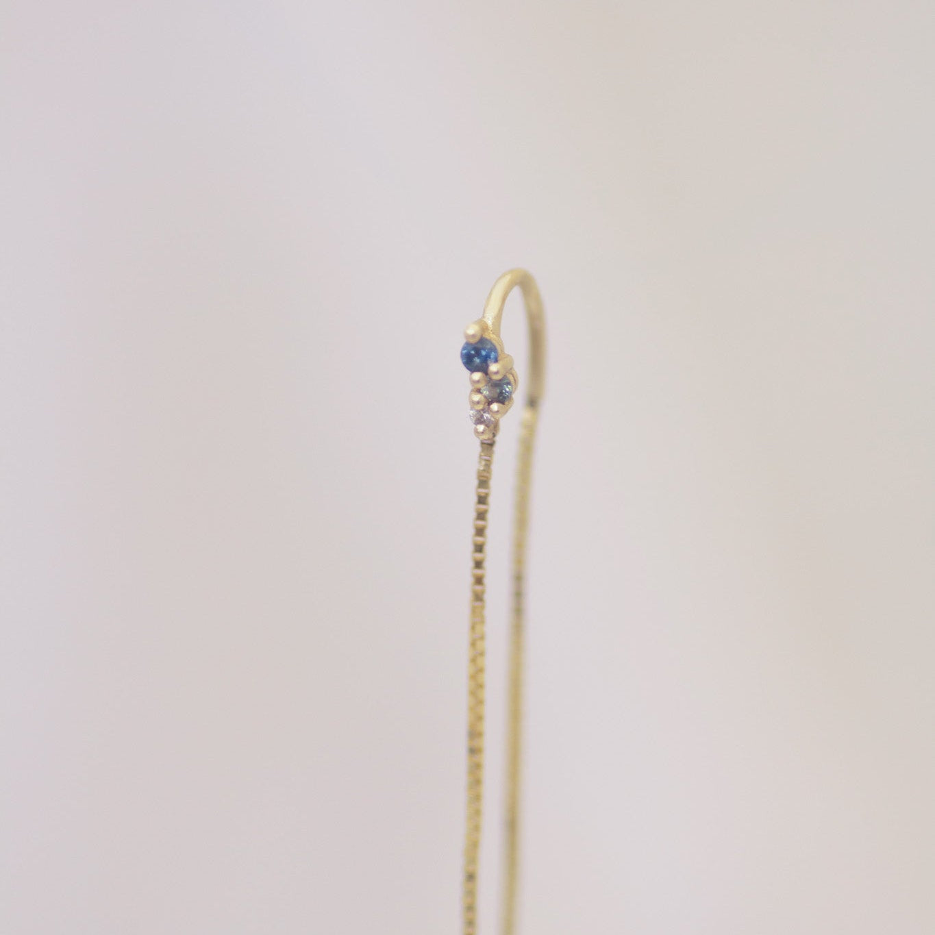 Reef Cluster Threader Earrings in 14k gold