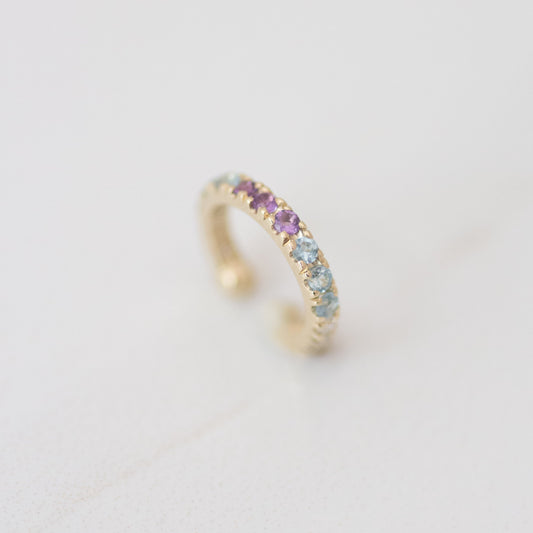 Orchid Cuff 14k gold