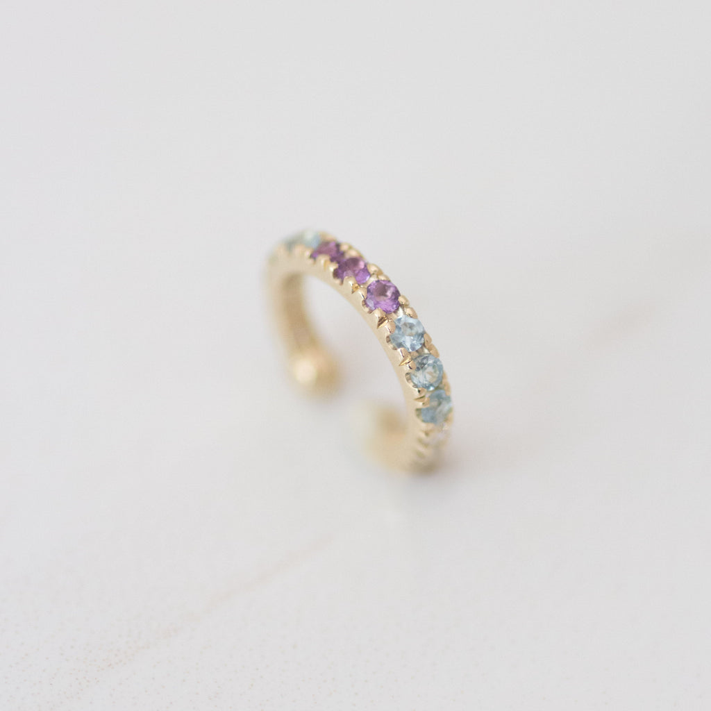 Orchid Cuff 14k gold