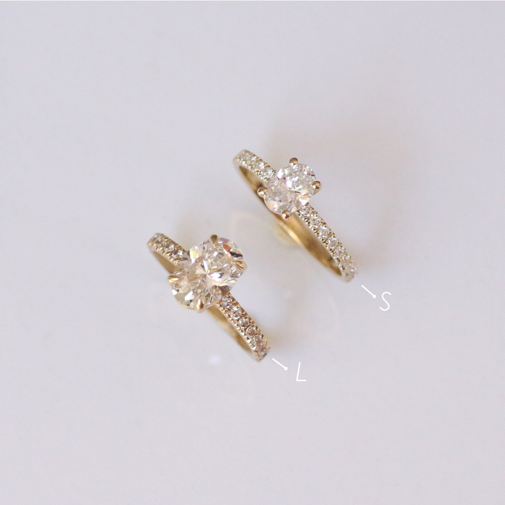 Lab Diamond Engagement ring NO.2 s