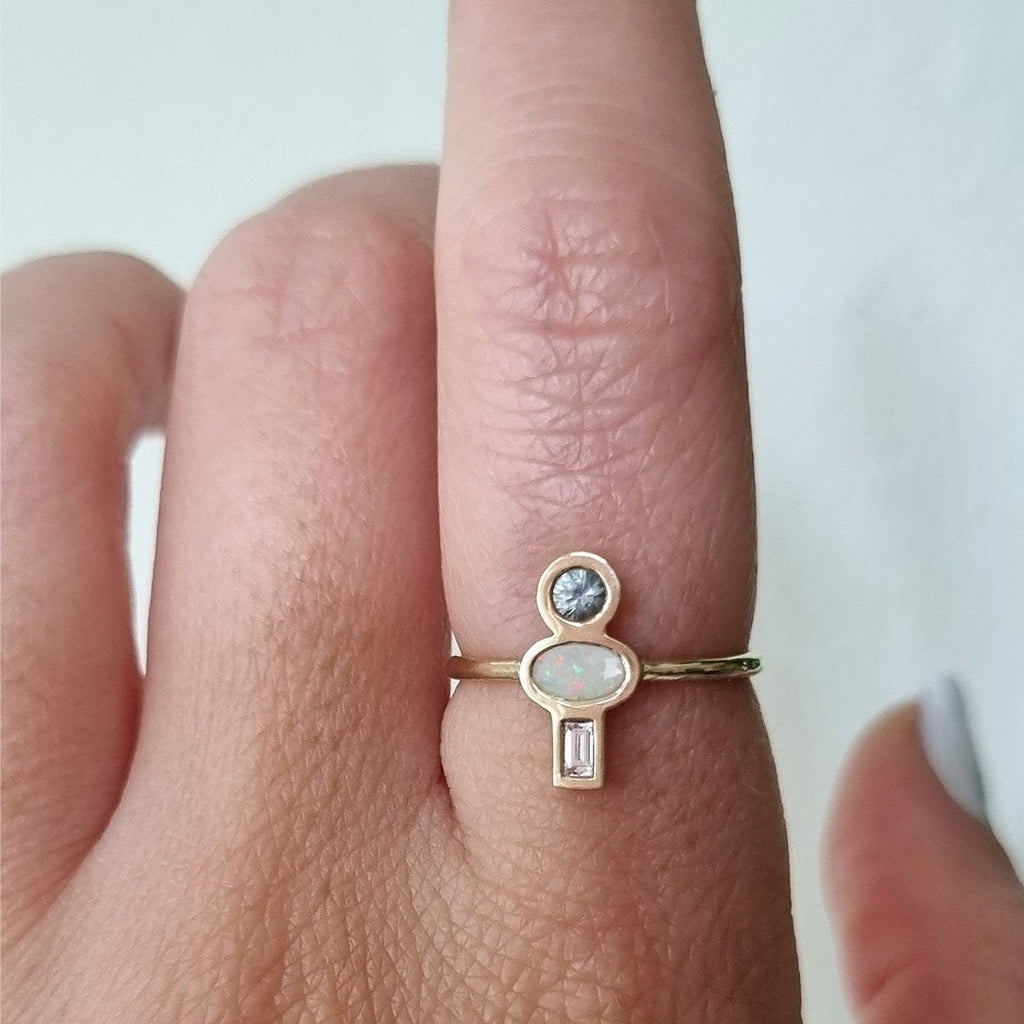 Aura Ring 14k gold