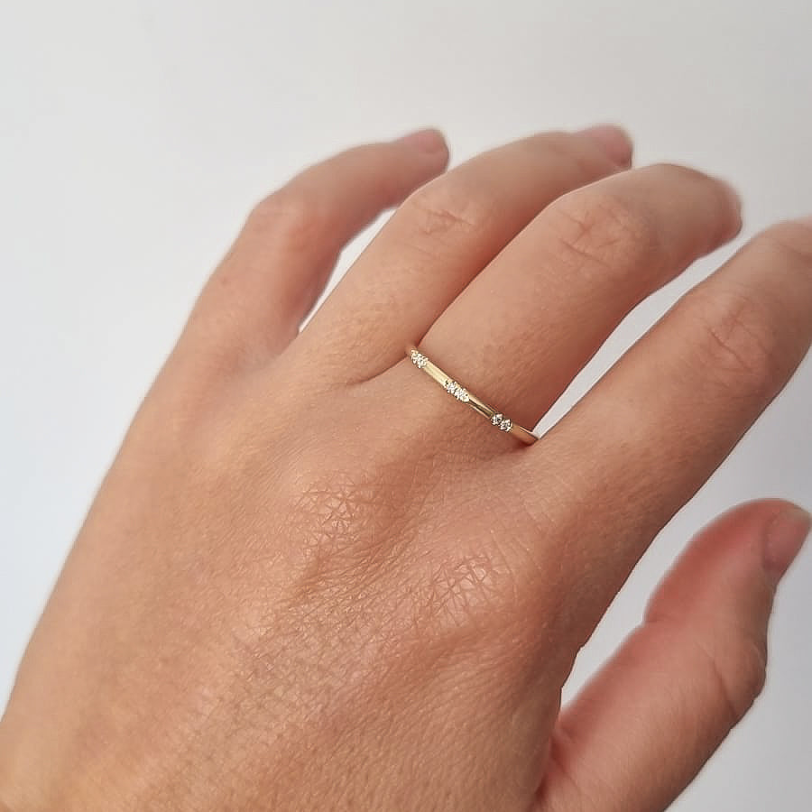 Celeste ring 14k gold