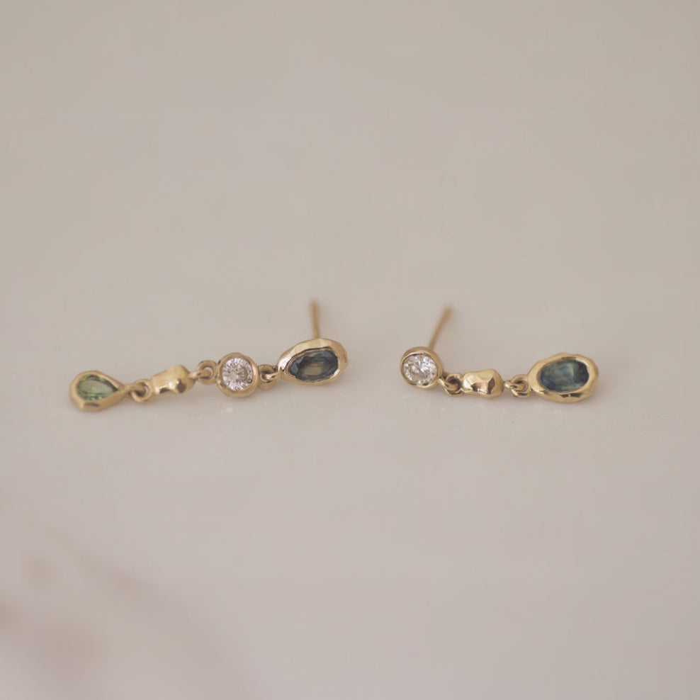 Mare Earring in 14k gold