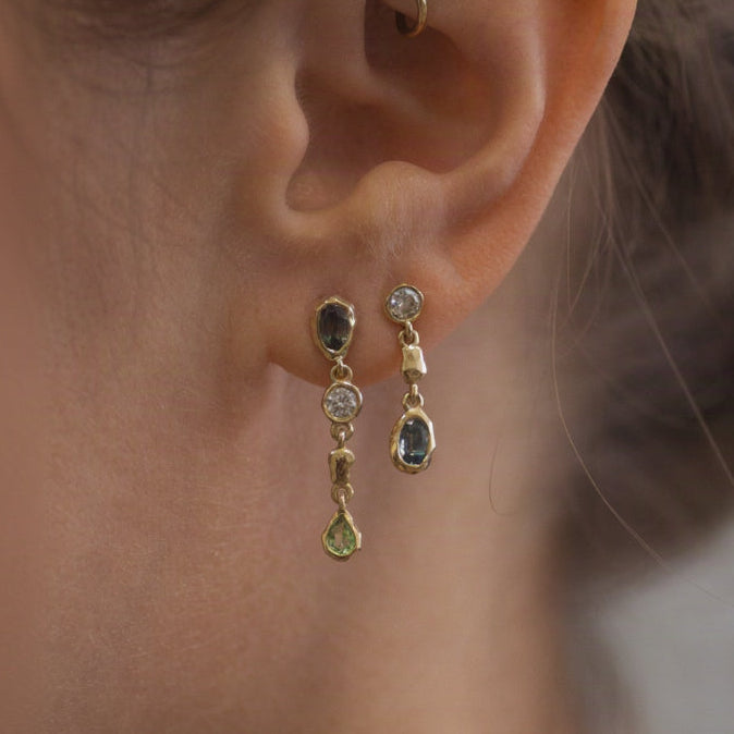 Mare Earring in 14k gold