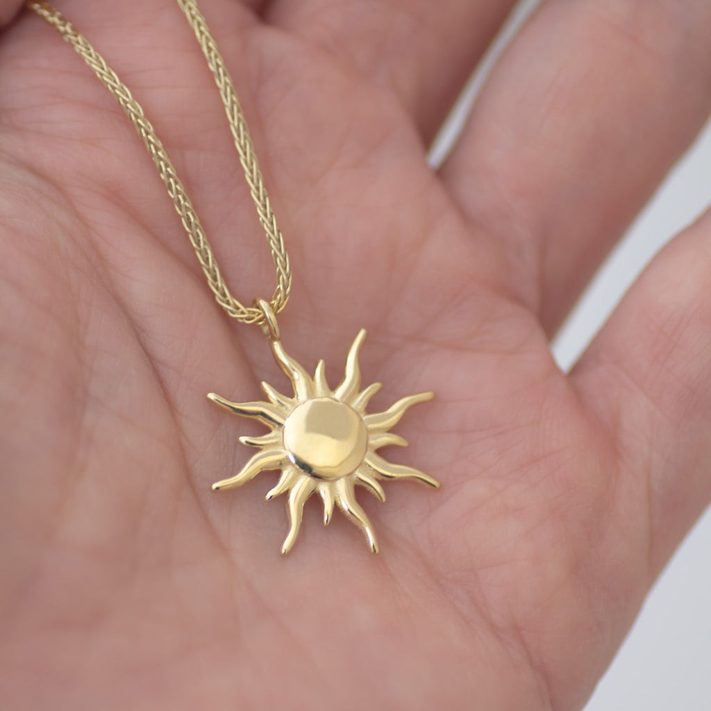 Soleil Pendant in 14k gold