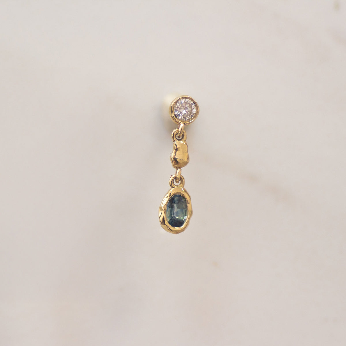 Mare Earring in 14k gold