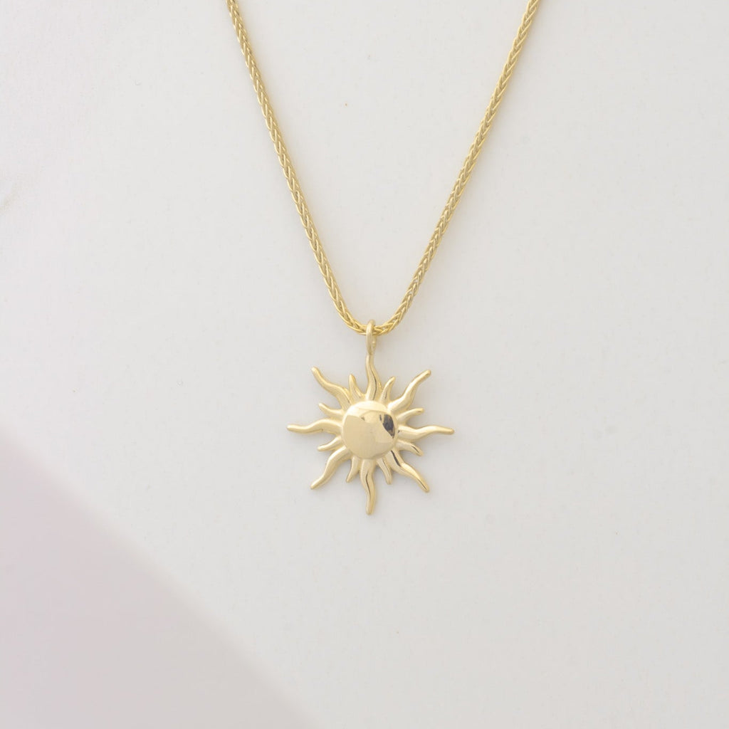 Soleil Pendant in 14k gold