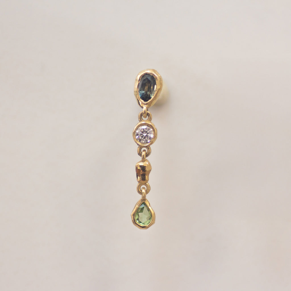 Marea Earring in 14k gold