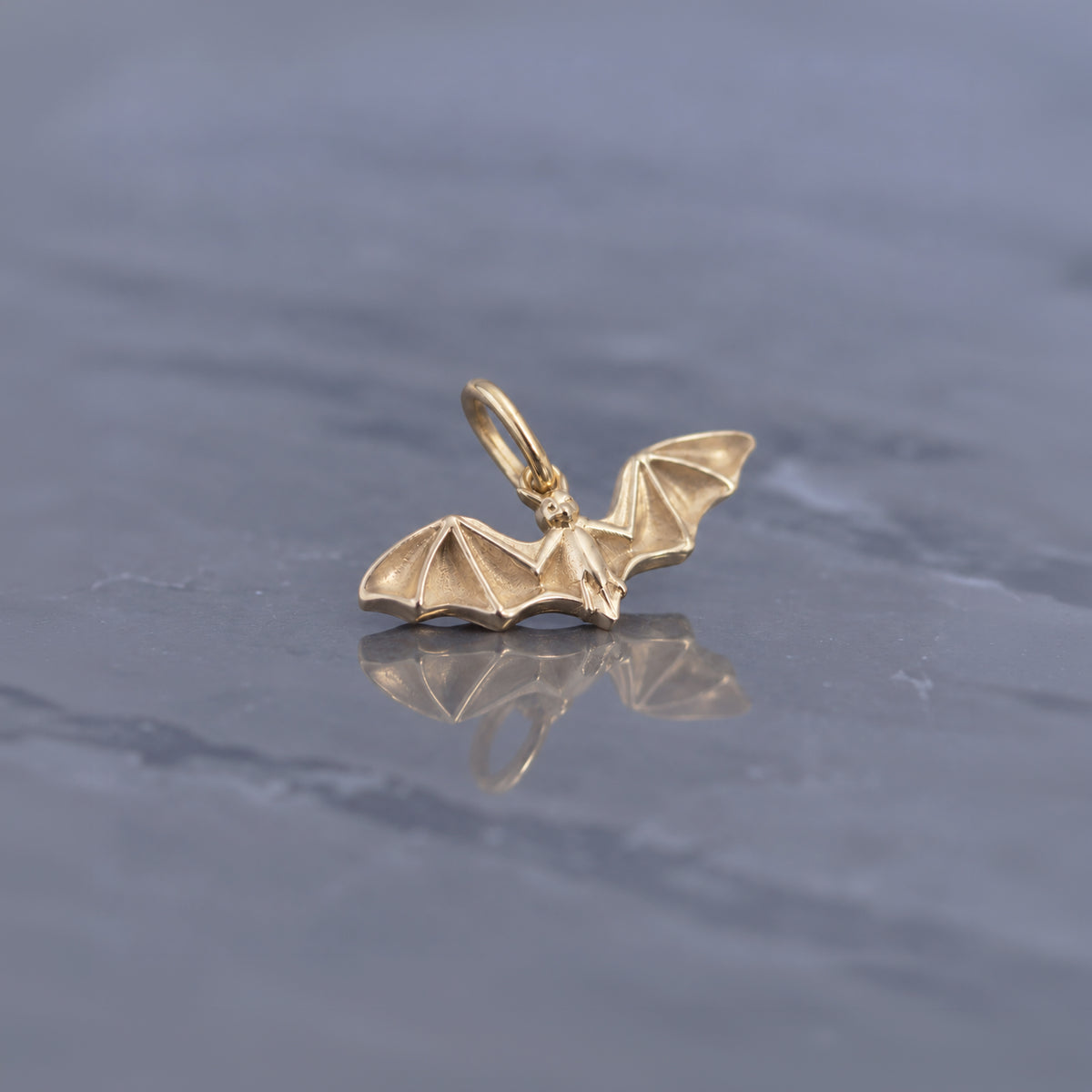Bat Charm 14k gold