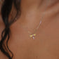 Dragonfly Necklace 14k gold